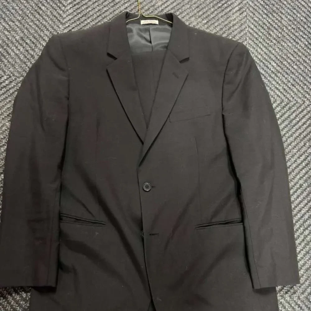 Two pcs men suit Louis Martin pants 34 waist top 40